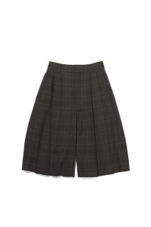 Pleats Bermuda Pants - BLACK (12620707)