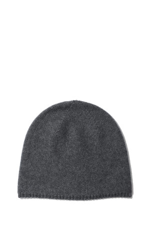 Seamless Cashmere Beanie - CHARCOAL GRAY (12621013)