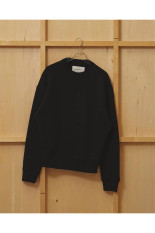 Cotton Brushed Sweat -BLACK (12620601)
