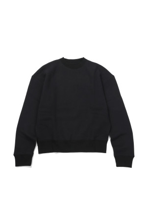 Cotton Brushed Sweat -BLACK (12620601)