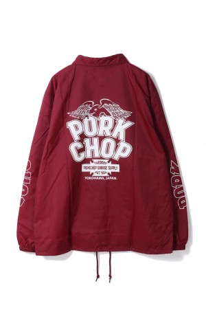WP BIG LOGO COACH JKT / BURGUNDY