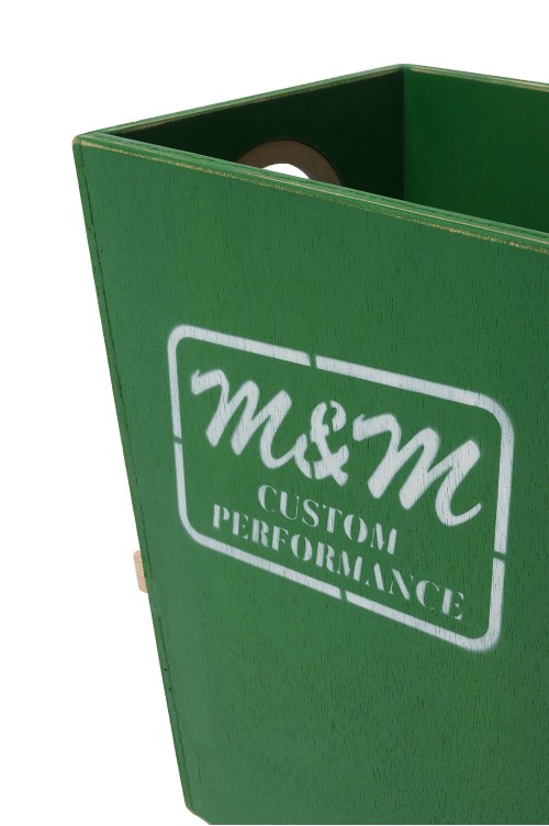 ⁄ 角型 ゴミ箱角（小）⁄ 角型のゴミ箱 中 ／ M&M CUSTOM PERFORMANCE 角