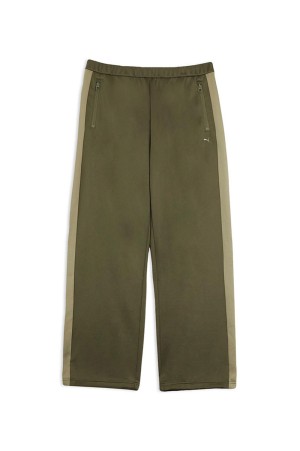 WIDE TRACK PANTS - 81 Loden Green (638052)*