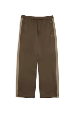 WIDE TRACK PANTS - 98 Chocolate (638052)*