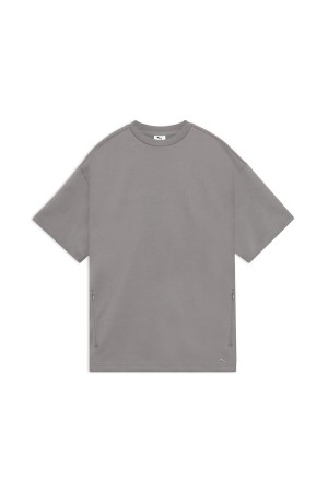 OVERSIZED SS TEE - 71 Flat Medium Gray (638055)*