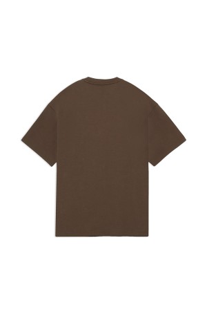 OVERSIZED SS TEE - 98 Chocolate (638055)*