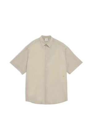 OVERSIZED SS SHIRT - 84 Desert Dust (638057)*