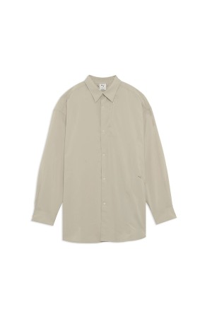 OVERSIZED LS SHIRT - 84 Desert Dust (638058)*