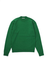 SUPER FINE WOOL KNIT P/O - GREEN (A26AP04TJ)