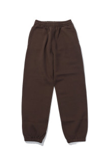 SMOOTH SOFT SWEAT PANTS - DARK BROWN (A26AP06TU)