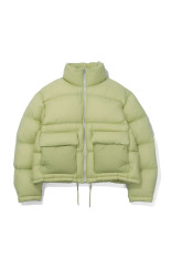 SUPER LIGHT NYLON RIPSTOP DOWN BLOUSON - LIGHT LIME (A26AB03NL)