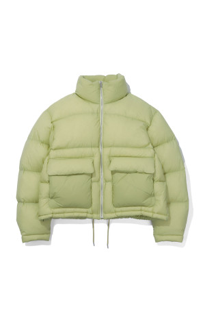 SUPER LIGHT NYLON RIPSTOP DOWN BLOUSON - LIGHT LIME (A26AB03NL)