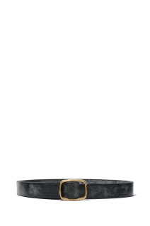 REVERSIBLE BUCKLE BELT - NATURAL BROWN (A26AB11RP)