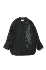 Washi Print Shirt - BLACK (MM26FW-SH024)