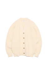 5G Knit Cardigan - Ivory (S26FJ077)