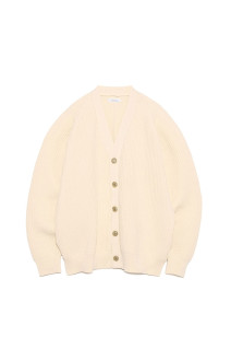 5G Knit Cardigan - Ivory (S26FJ077)