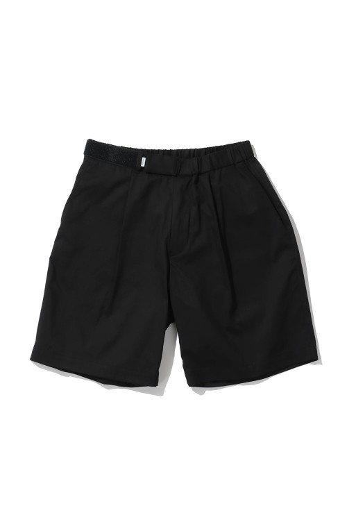 42(26)センチ　　　鮫肌 Solotex Twill Wide Chef Shorts - BLACK (GM262-40006B) | セレクト