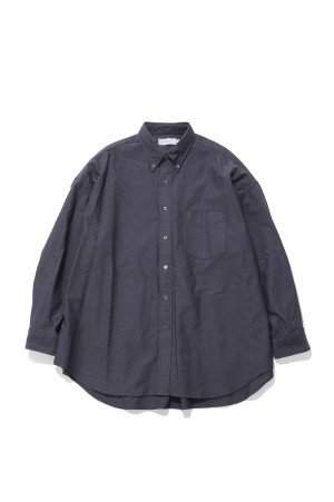 Oxford L/S Oversized B.D Shirt - GRAY (GM263-50021B)
