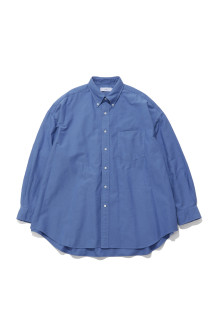 Oxford L/S Oversized B.D Shirt - SAX (GM263-50021B)