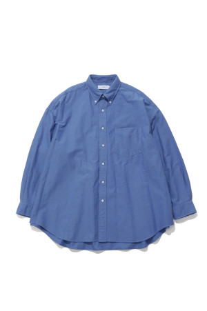 Oxford L/S Oversized B.D Shirt - SAX (GM263-50021B)