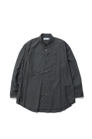 Broad L/S Oversized Regular Collar Shirt - C.GRAY (GM263-50001B)