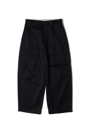 Westpoint Chino Wide Tapered Trousers - BLACK (GM263-40166B)