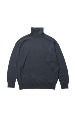 High Gauge L/S Oversized High Neck Knit - GRAY (GU263-80557B)