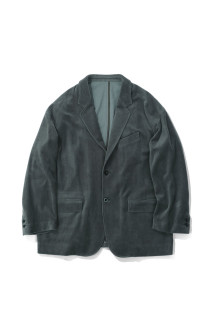 Soft Knit Corduroy Jacket - GRAY (GM263-20110B)