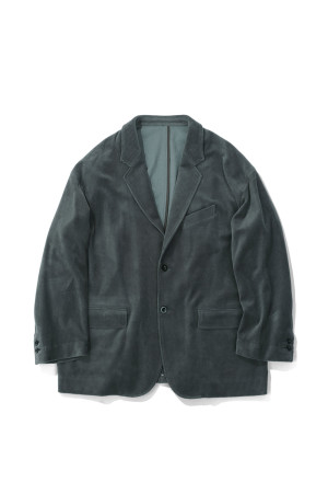 Soft Knit Corduroy Jacket - GRAY (GM263-20110B)