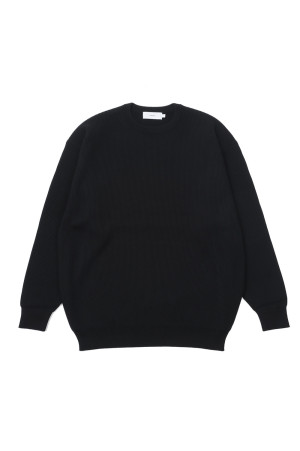 High Density Crew Neck Knit - GRAY (GU263-80540B)