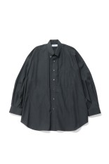 Easy Care Poplin L/S Oversized B.D Shirt - GRAY (GM263-50620)