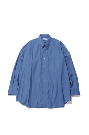 Easy Care Poplin L/S Oversized B.D Shirt - GRAY (GM263-50620)