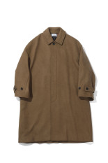 Light Melton Oversized Coat - BROWN (GU263-10420C)