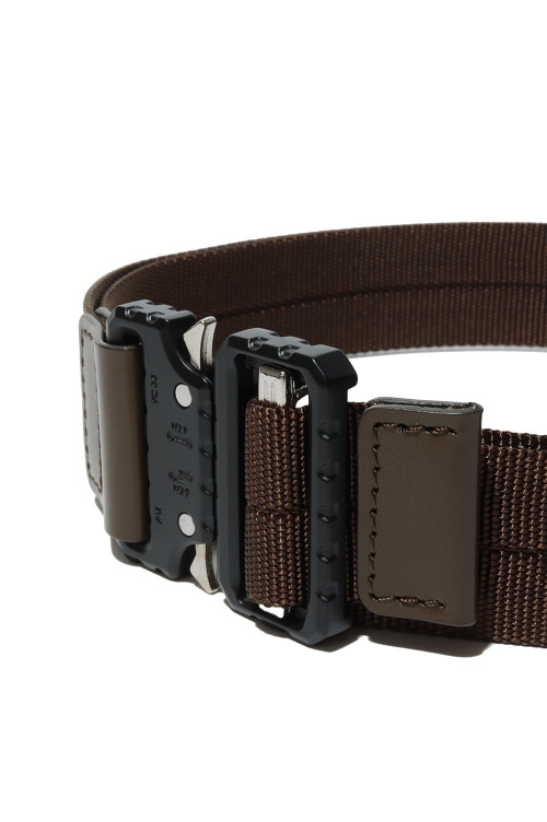 graphpaper Nylon Riggers Belt ブラウン Nylon Riggers Belt - BROWN (GU263-90574C) | セレクトショップ