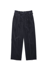 Cotton Corduroy Shoecut Slacks - NAVY (KS26FPT02)