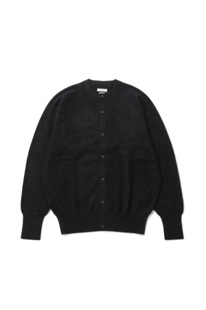 Cashmere Knit Cardigan - TOP CHARCOAL (KS26FKN06)