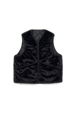 TECH BRITISH HUNTER FUR VEST - BLACK (BJ-51026W)