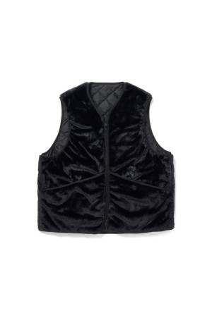 TECH BRITISH HUNTER FUR VEST - BLACK (BJ-51026W)