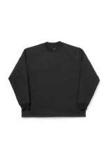 TECH DRAWSTRING TEE L/S - BLACK (BE-31026W)
