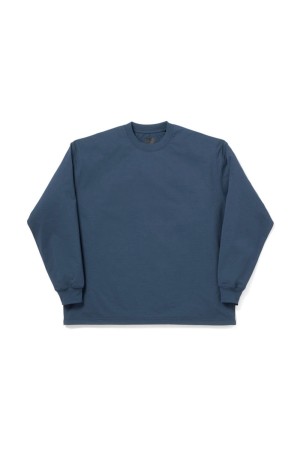 TECH DRAWSTRING TEE L/S - NAVY (BE-31026W)