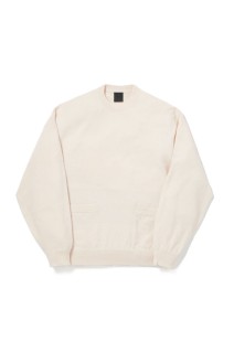 TECH KNIT CREW L/S Brewed Protein(TM) - OFF WHITE (BE-70026W)