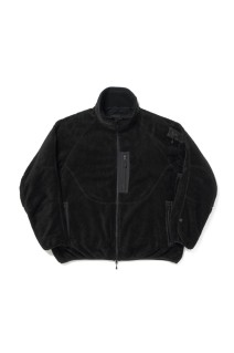 TECH MIL FLEECE JACKET - BLACK (BJ-70026W)