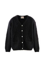 MOHAIR CARDIGAN / CARDIGAN - BLACK (SM-MK1-0000-059)