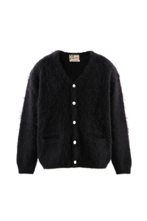MOHAIR CARDIGAN / CARDIGAN - BLACK (SM-MK1-0000-059)