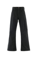 CORDUROY FLARE  PANTS / FLARE - BLACK (SM-MK1-0000-069)