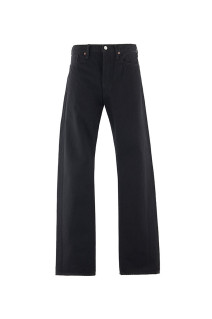 BLACK DENIM PANTS / STRAIGHT - BLACK (SM-MK1-0000-070)