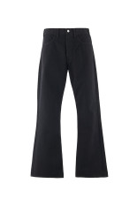 BLK FLARE DENIM PANTS / FLARE - BLACK (SM-MK1-0000-071)