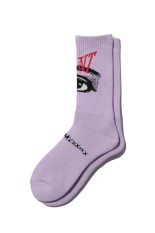 SOCKS / EYE - LAVENDER (SM-MK1-0000-109)
