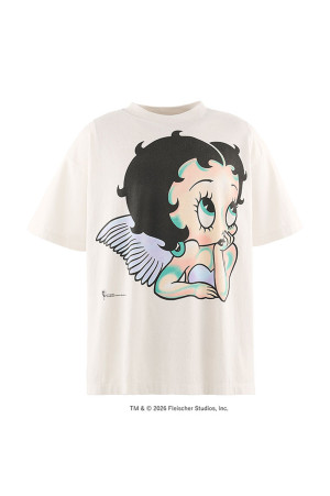 BTY_SS T-SHIRT / ANGEL - WHITE (SM-MK1-0000-C11)
