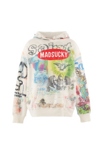 MDS_DBL FACE HOODIE / MADSUCKY - WHITE (SM-MK1-0000-C76)